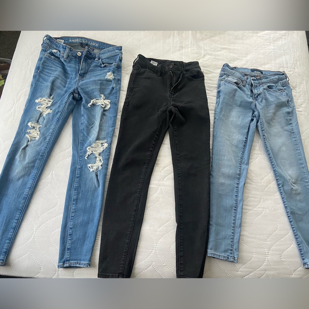 American eagle & aeropostal jeans!